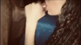 Stroking that fat dark meatttt