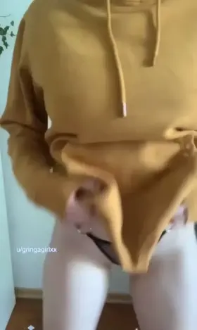 Should the hoodie stay on or off?