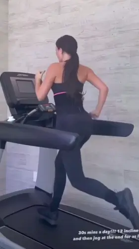 Cheeks Bouncing Up Over Her WaistBand