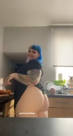 would you dance around the kitchen with me?