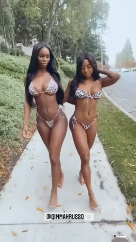 Qimmah Russo and Lexi Hart