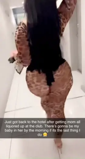 It's gonna be a fun Friday night with mom.