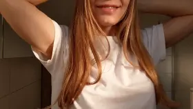 What do you think of my tiny erect nipples?