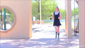 Charlotte's dress came off too fast