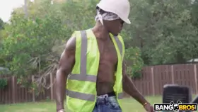 Rose Monroe Bangs Construction Worker