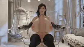 Futanari Tifa Solo orgasme (milkygirls) [Final Fantasy]