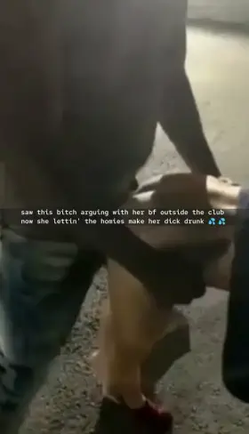 Let your girlfriend publicly fuck black cock