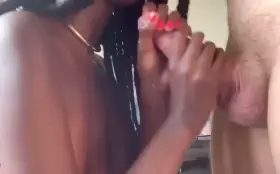 I love giving sloppy blowjobs 😜