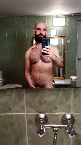 Mirror mirror on the wall, I'm masturbating, that's all.