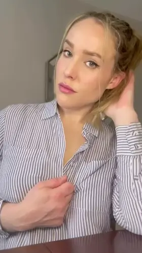 She works as a secretary ...