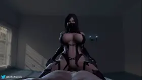 Mileena riding POV ( nappana )[Mortal kombat]