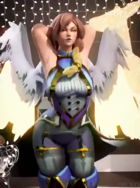 Furia - The Pyre's Purest Angel dancing (Geckoscave) [Paladins]