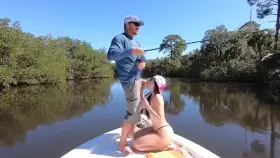 She wanted it in her mouth so bad.. All I had to do was twitch my rod!!