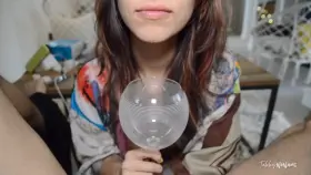 He really filled my mouth up