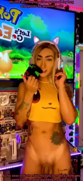 Caring sissy Oniichan