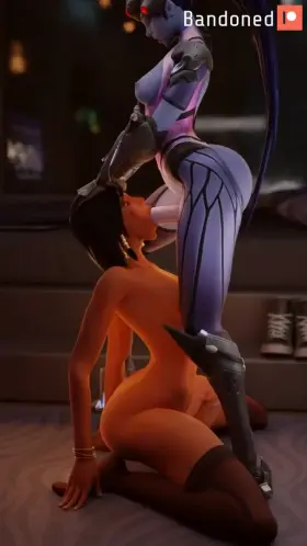 Pharah & Futa Widowmaker (Bandoned) [Overwatch]