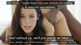 Of course I love you honey, if you want, you can watch)