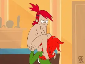 Frankie x Imaginary Frankie [Foster's Home for Imaginary Friends] (CapyDiem)