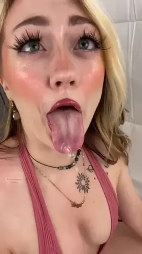 holding it open so daddy can choke me with his nut