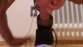 You like this angel? This clip happend when I fucked my stepdads fleshlight the first time without a condom. This position is in my opinion the best🥵