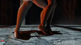 Lara's Capture Part 03 WIP11 (The Rope Dude) [Tomb Raider & Final Fantasy 7]