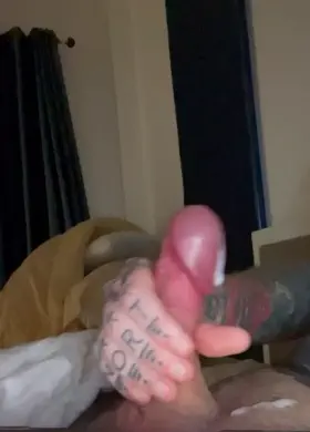 Milking my cock for you