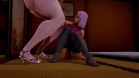 Kaguya dominate Sakura (vldstudio)