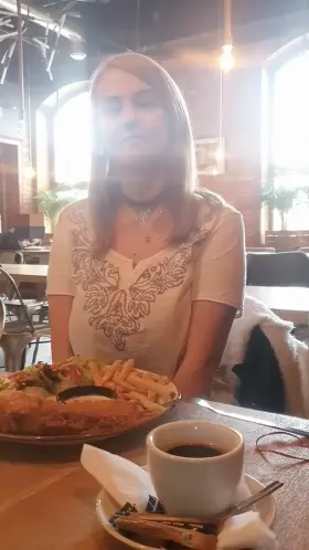 I ordered a really big batch.... bigger than those people behind me..... heh