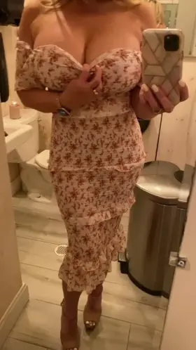 I got my mom the best gift of all this Mother’s Day: a full legal swap. Of course I’d consider getting her hot body a gift to me as well. Now I’m dressed up and ready to hit the town while she meets her new guy friends. I’m just going to play with myself a little more.