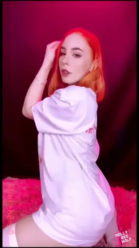 Crazy Redhead MollyRedWolf