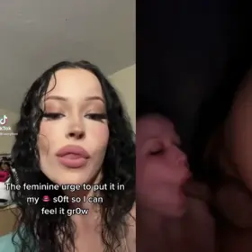 I’m that type to put your cock in my mouth soft or hard to cheer you up :)