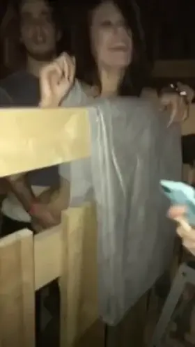 There's nothing to see here, we're just hanging out.. Why are you filming?