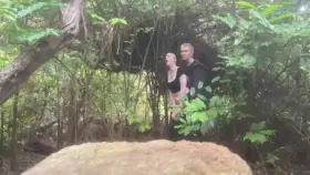 Finding a hidden spot in a public park is the most fun!