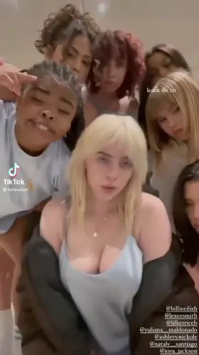 Billie Eilish sexy tiktok