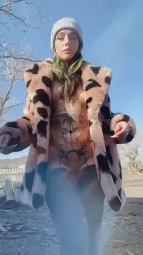 The neighbor actually saw me this time! What should I have done?? [GIF]