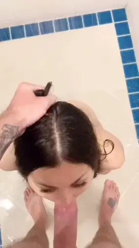 I’m the type of girl who’d suck your cock anytime you ask me to