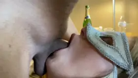 [OC] blowbang part 8 of 9 - ft. deepthroat, facefucking, and softsucking (redgifs for sound)