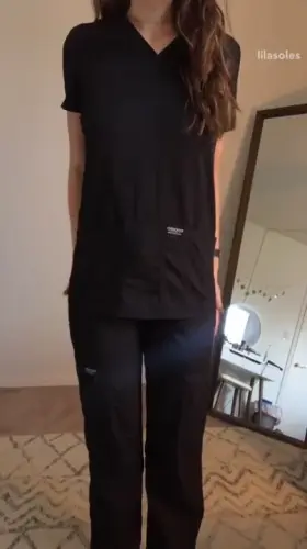 [F] I hope you like petite med students in scrubs