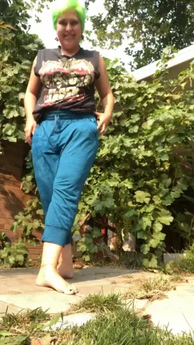 Gave my neighbors a show