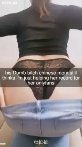Asian Milf vs White Bully part 2