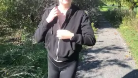 I love to show daddy my tits on our walks 😛 (and everywhere else too!)