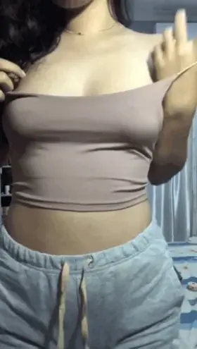 Can you stop scrolling and give my titties some love already?