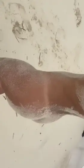 Naked On The Beach!