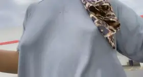 It’s about to be a rainy day, my breasts can tell