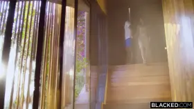 Agatha Vega passionately kissing her lover