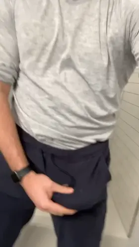 Pull my pants down and start sucking