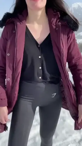 In the snow (OP is the cross post)