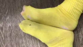 [selling] First time! 🥺 I need someone to take my super stinky sock virginity 🥰😘😍 My favorite pair of socks needs a new owner, I’ve been wearing them for 3 days STRAIGHT 😋 Get them before someone else does 😇