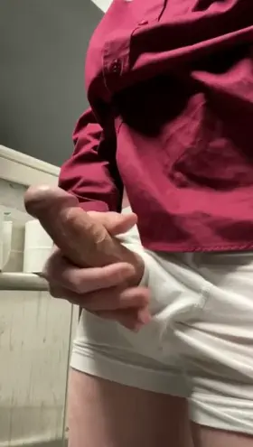 Leaking a little at work 💦