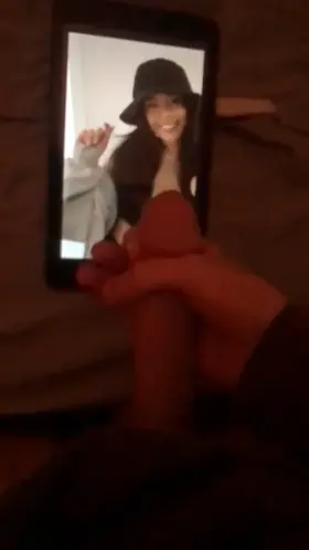 First time covering Rae. Does she look good covered in my cum?